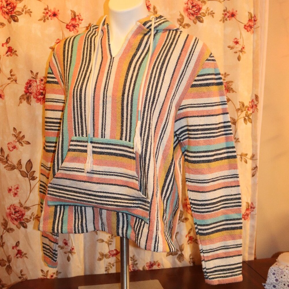 Vintage Bohemian beach hoodie